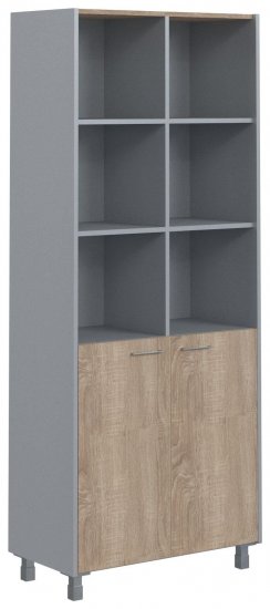 Шкаф с 1 комплектом глухих малых дверей