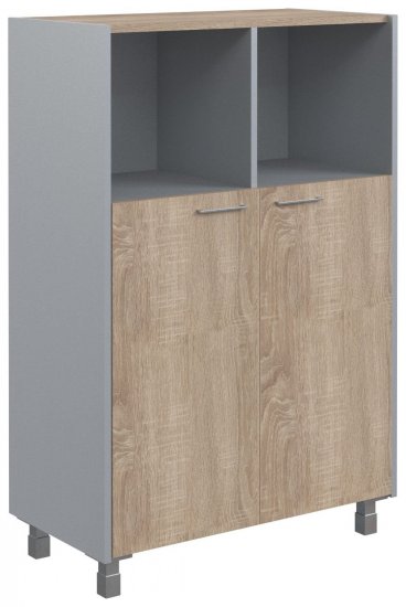 Шкаф с глухими малыми дверьми