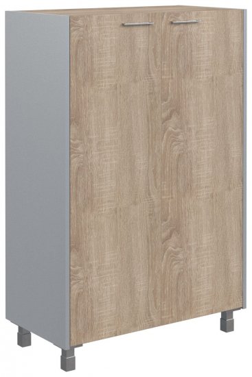 Шкаф с глухими средними дверьми