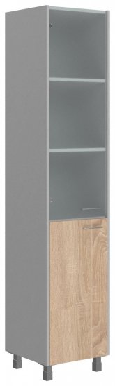 Шкаф колонка комбинированая