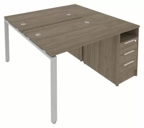 Рабочая станция с опорной тумбой