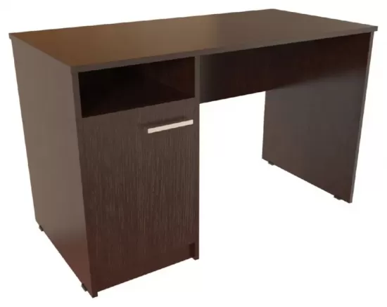 Стол однотумбовый с дверью и нишей