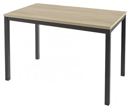 Стол на металлокаркасе без заглушек