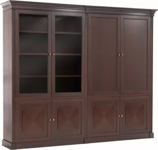 Шкаф комбинированный + 4 дер.дв. L284