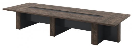 Стол переговоров на 12 человек без вставок