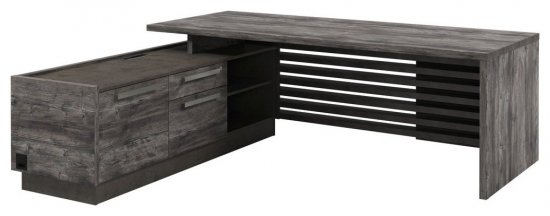 Стол левый с блоком розеток