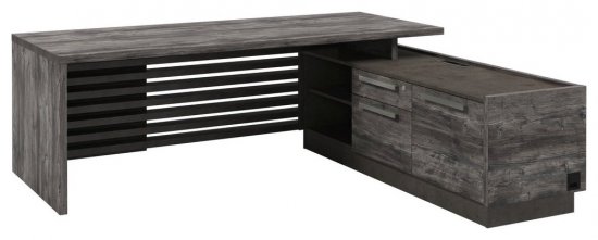 Стол правый с блоком розеток