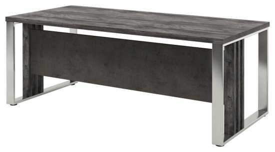 Стол прямой на металлокаркасе