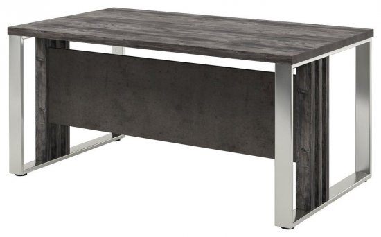 Стол прямой на металлокаркасе