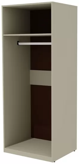 Каркас гардероба с продольной штангой