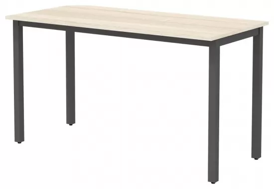 Одиночный стол на металлокаркасе