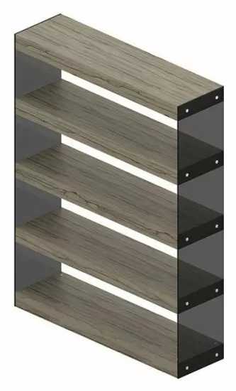 Стеллаж-витрина