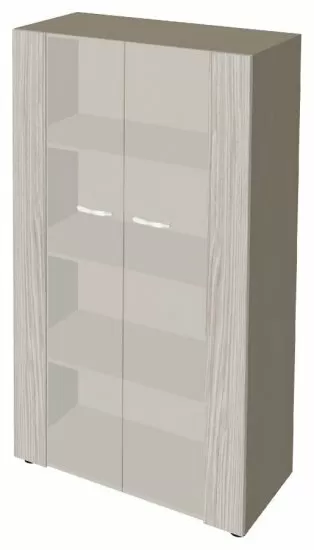 Шкаф средний со стеклянными фасадами