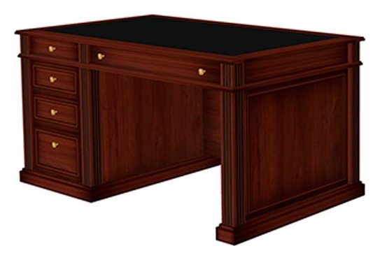 Стол рабочий однотумбовый левый