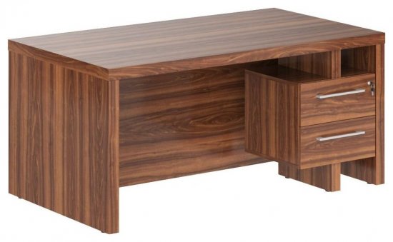 Стол руководителя с тумбой правый