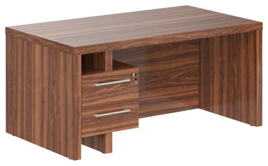 Стол руководителя с тумбой левый
