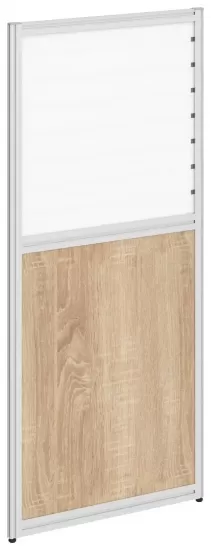 Перегородка комбинированная