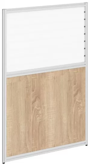 Перегородка комбинированная