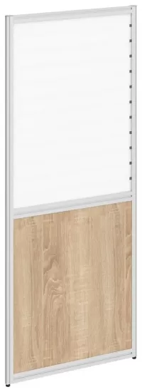 Перегородка комбинированная