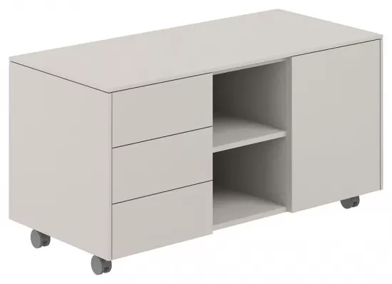 Тумба мобильная 3-х секционная