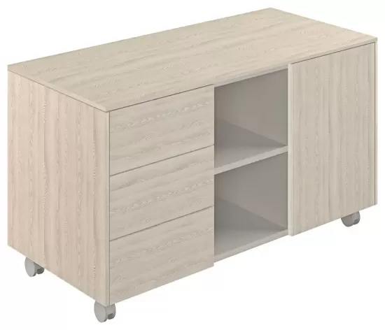 Тумба мобильная 3-х секционная