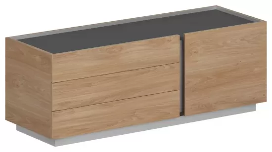 Тумба опорная приставная левая