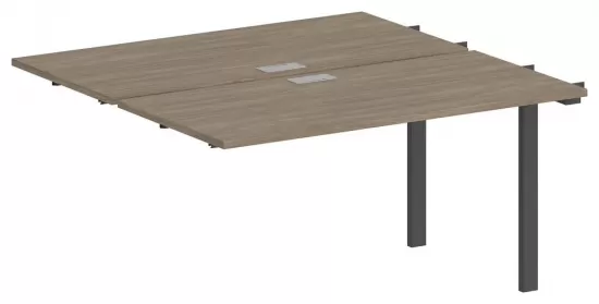 Секция рабочей станции на металлокаркасе 60х30