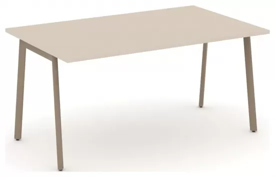 Стол переговорный на плоскоовальной трубе