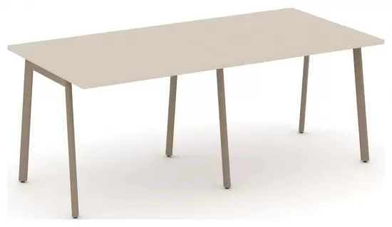 Стол переговорный на плоскоовальной трубе