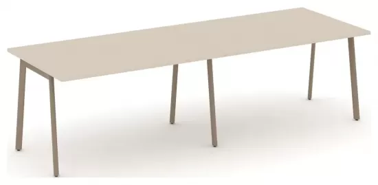 Стол переговорный на плоскоовальной трубе