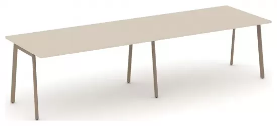 Стол переговорный на плоскоовальной трубе