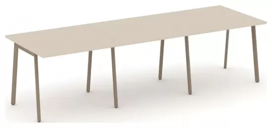 Стол переговорный на плоскоовальной трубе