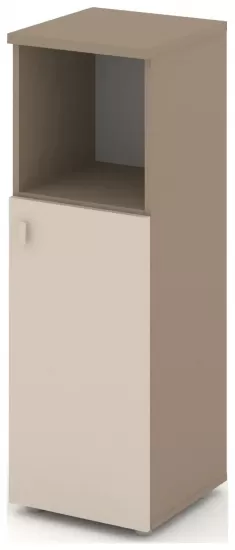Шкаф средний узкий правый (1 низкий фасад ЛДСП)