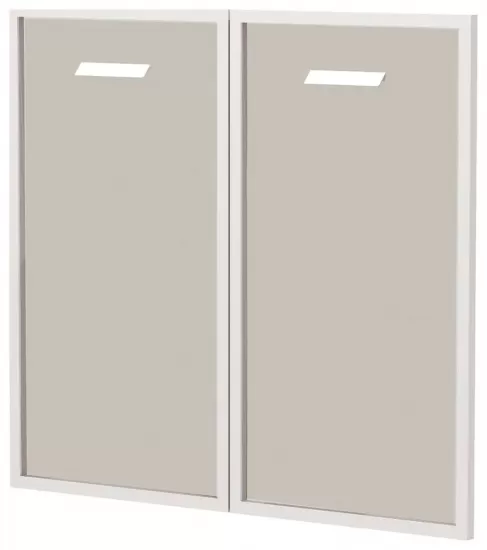 Комплект стеклянных дверей