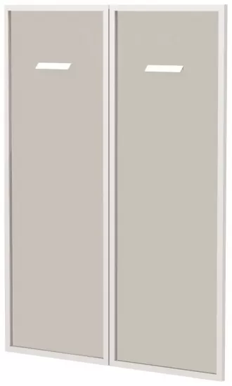 Комплект стеклянных дверей