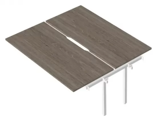 Промежуточный сдвоенный стол с вырезами