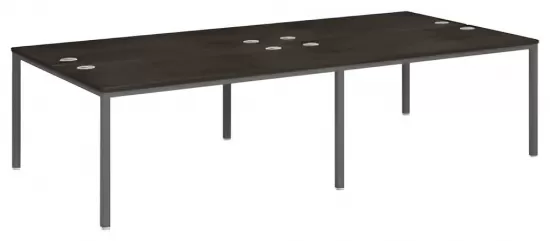 Бенч-система на 4 рабочих места на металлокаркасе