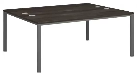 Стол-тандем на металлокаркасе