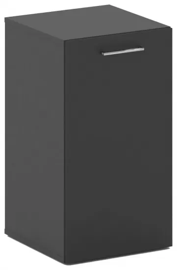 Шкаф узкий низкий левый (Ультраматт)