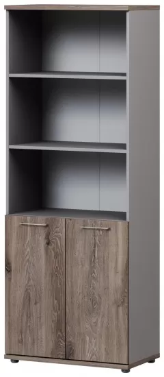 Шкаф высокий полуоткрытый