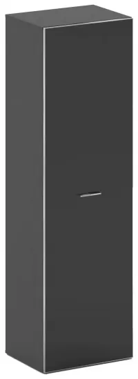 Шкаф средний высокий со стеклом