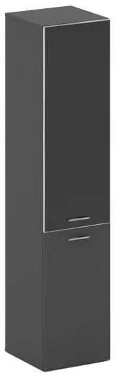 Шкаф узкий высокий левый комбинированный