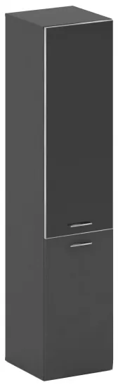 Шкаф узкий высокий правый комбинированный