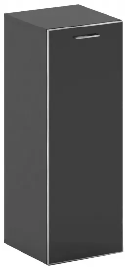 Шкаф узкий средний правый со стеклом