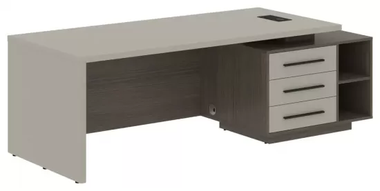 Стол руководителя с тумбой правый