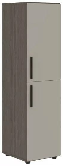 Шкаф-колонка с 2-мя глухими малыми дверьми правая