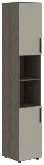 Шкаф-колонка с глухими малыми дверьми левая