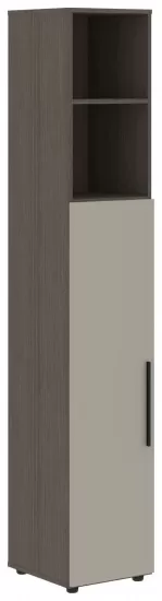Шкаф-колонка с глухой средней дверью левая