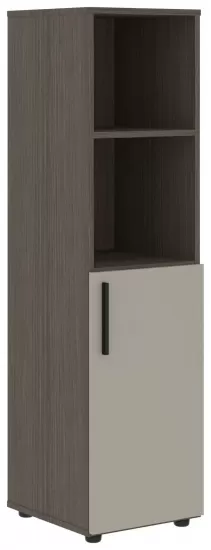 Шкаф-колонка с глухой малой дверью правая
