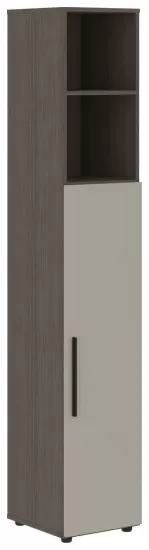 Шкаф-колонка с глухой средней дверью правая